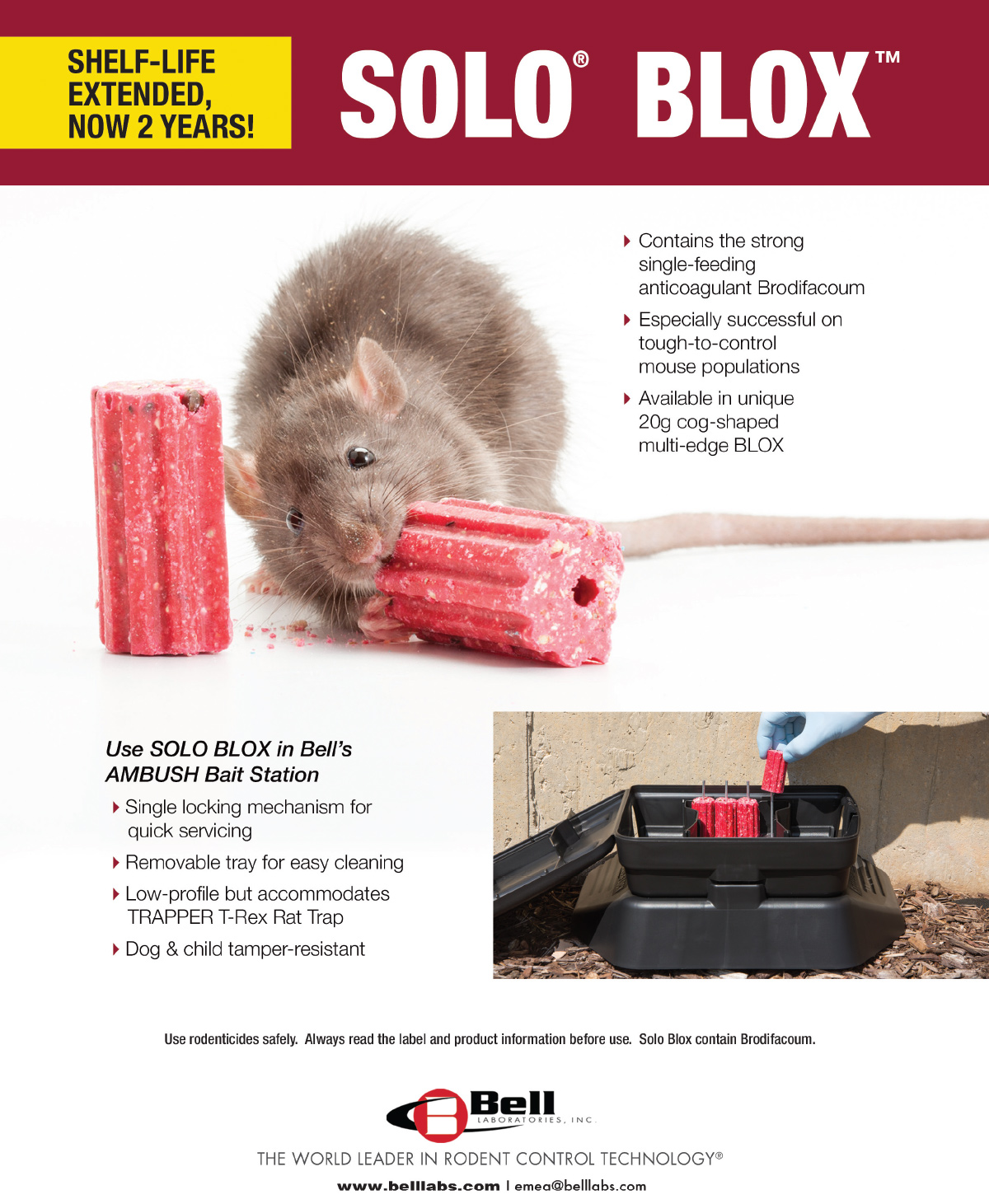 Bell Labs Advert PPC100 Solo Blox